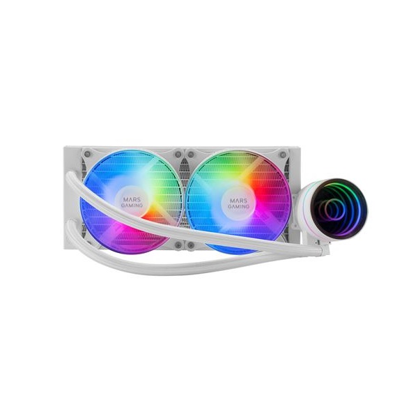 WATERCOOLING MARS GAMING ML-ONE240 ARGB WHITE